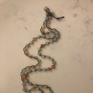 Can double up as wrap bracelet or necklace opal